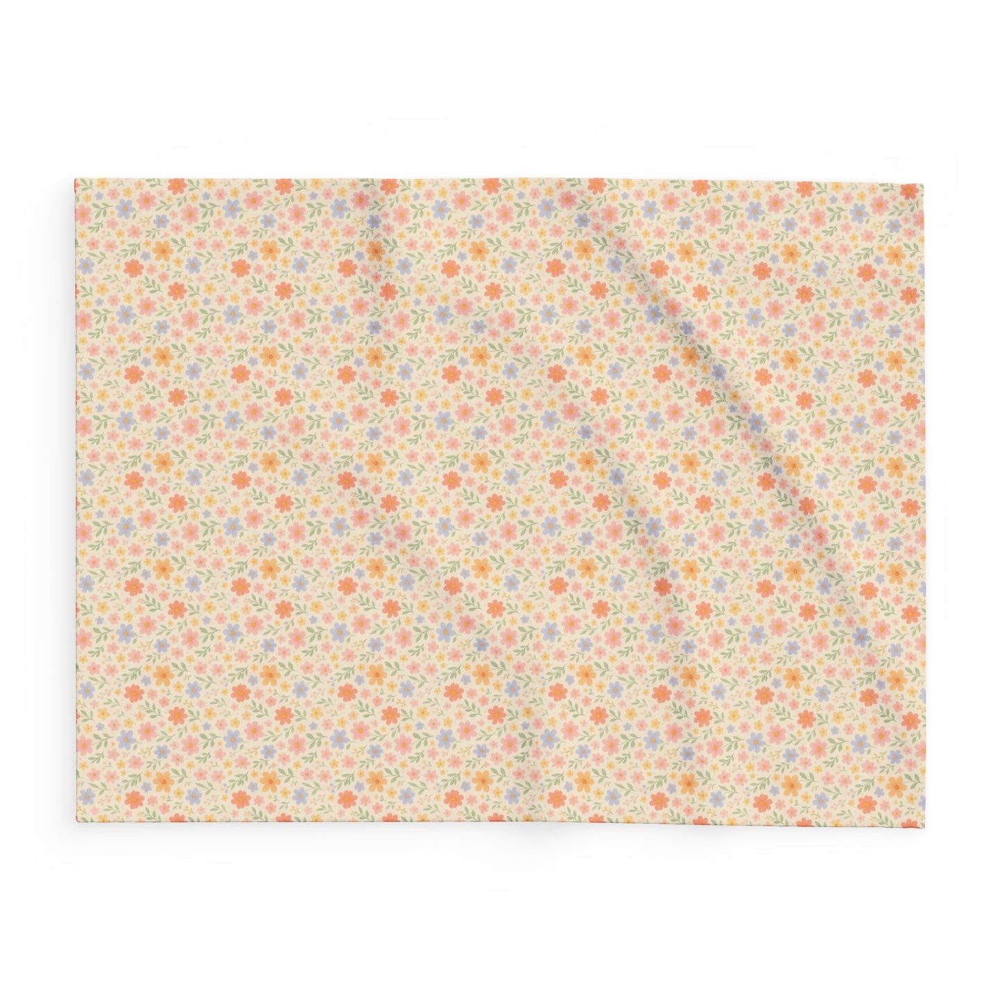 Arctic Fleece Blanket — Cute Floral Cozy Throw