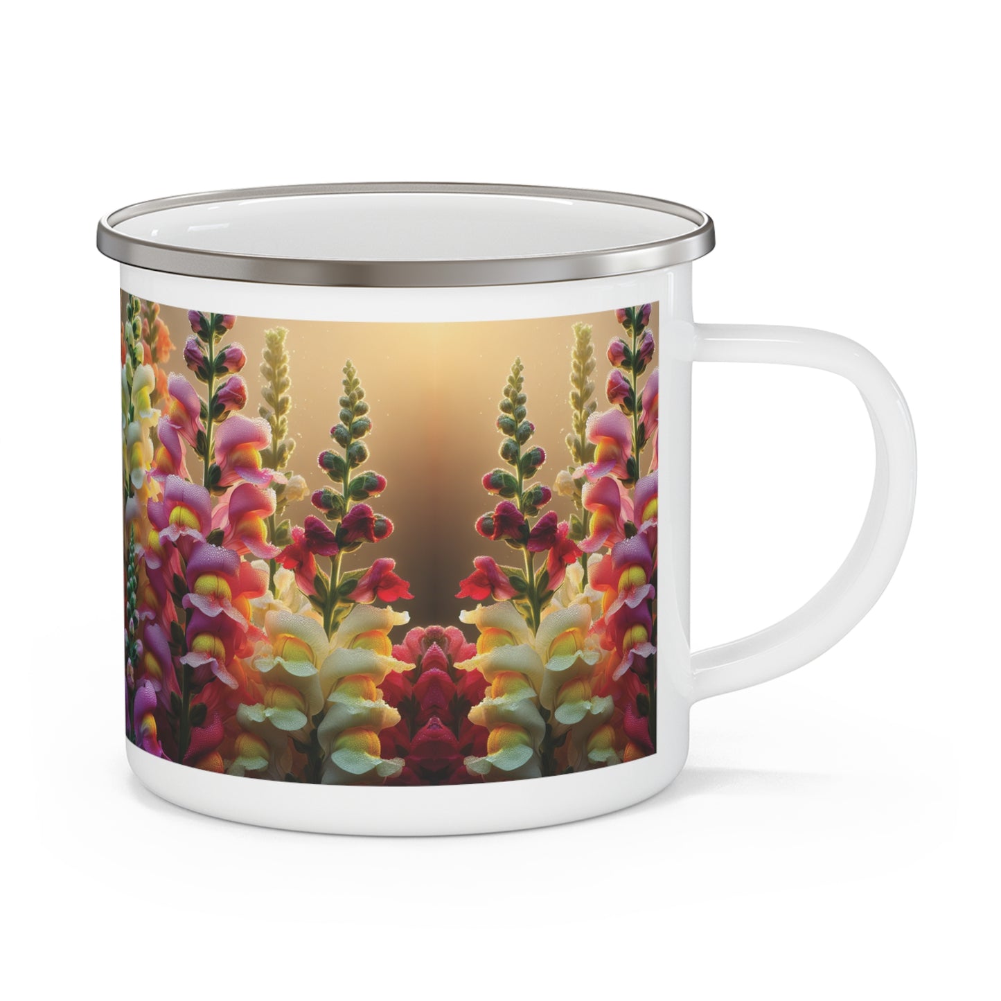 Camping Mug - Snapdragons Design