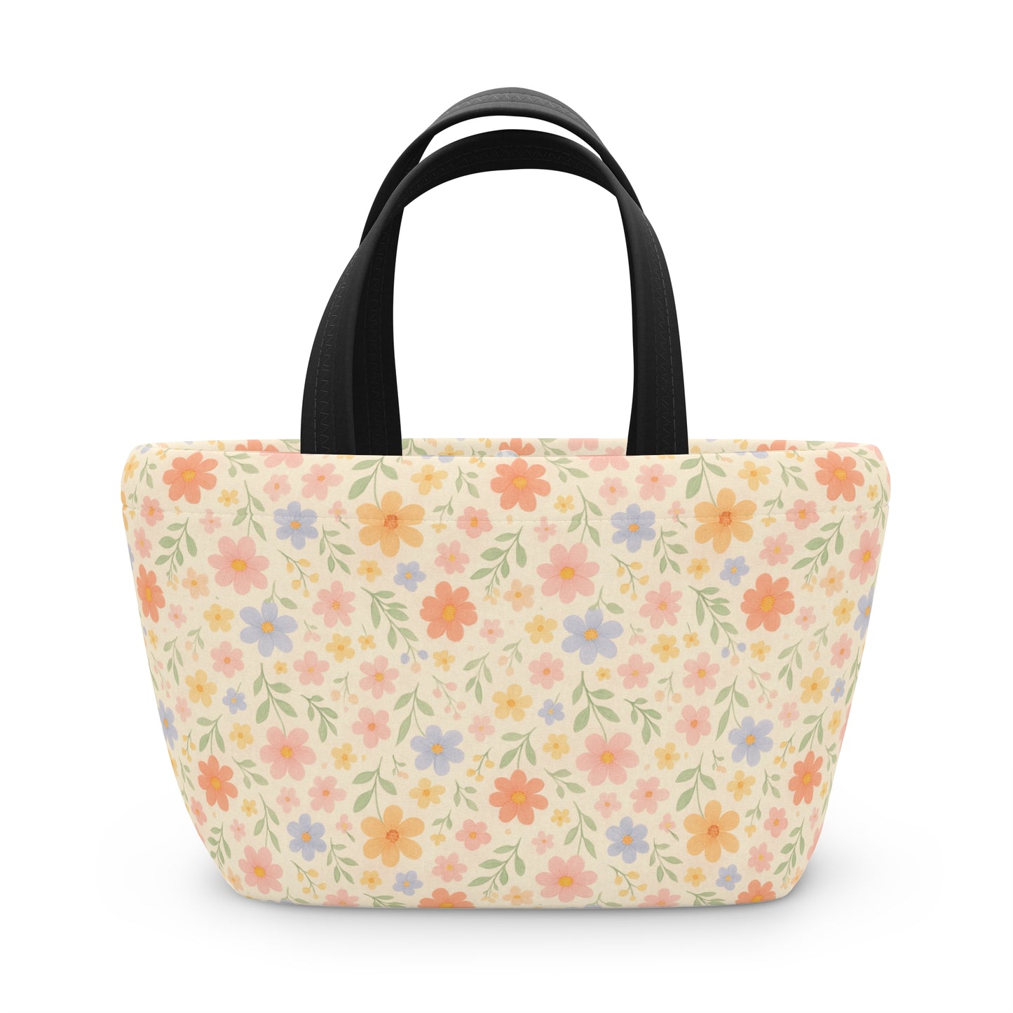 Dainty Floral Lunch Bag