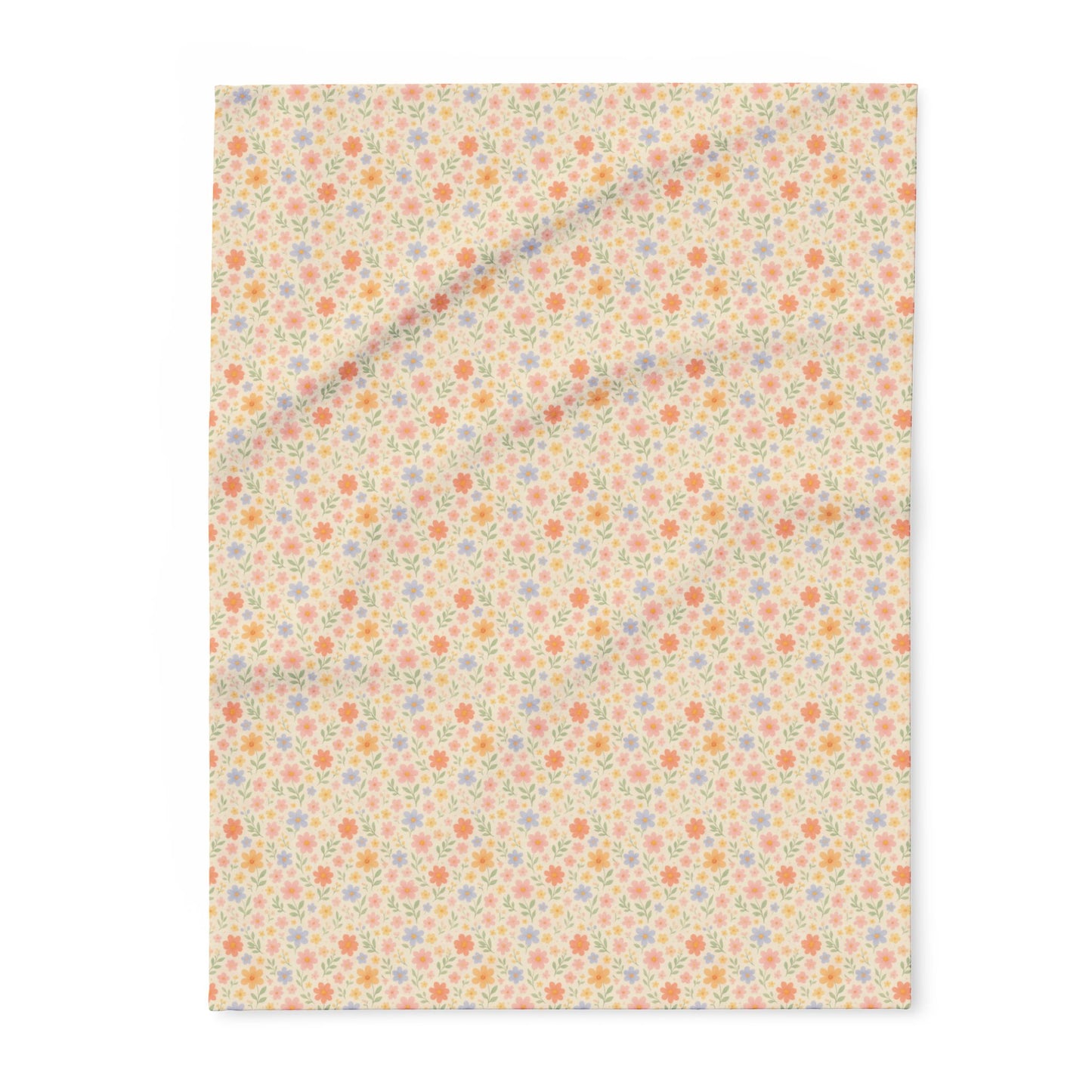 Arctic Fleece Blanket — Cute Floral Cozy Throw