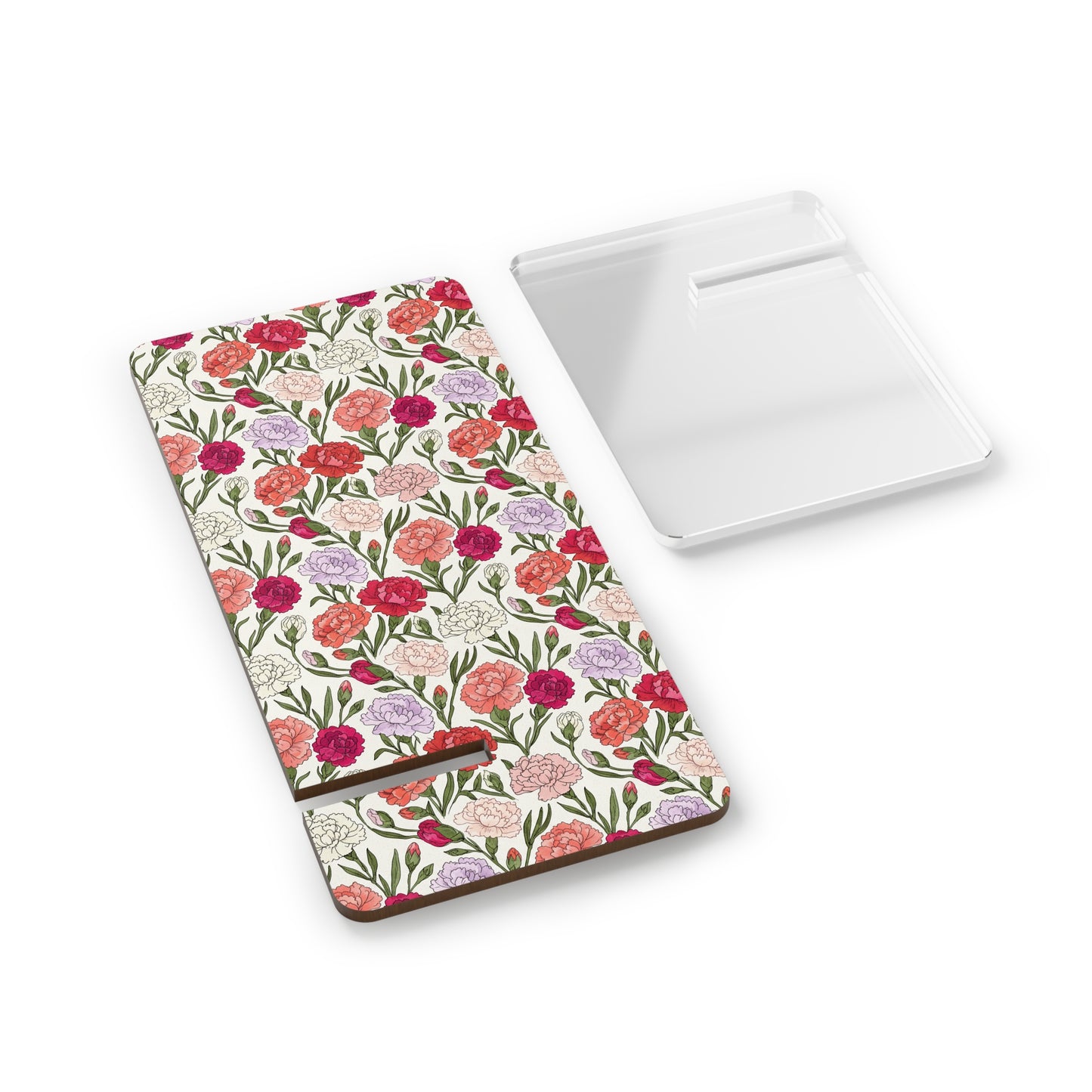 Floral Smartphone Stand – Vintage Rose Mobile Display Holder