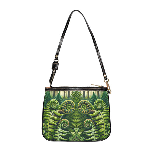 Fern Leaves Small Shoulder Bag
