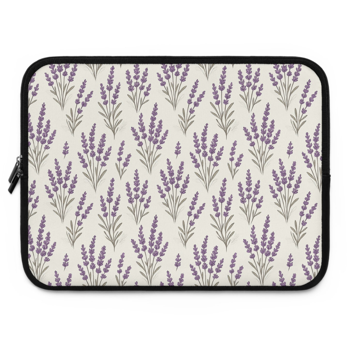Laptop Sleeve: Lavender Design