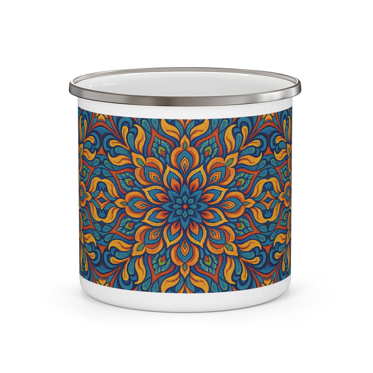 Camping Mug - Kaleidoscope Design