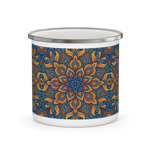 Camping Mug - Kaleidoscope Design