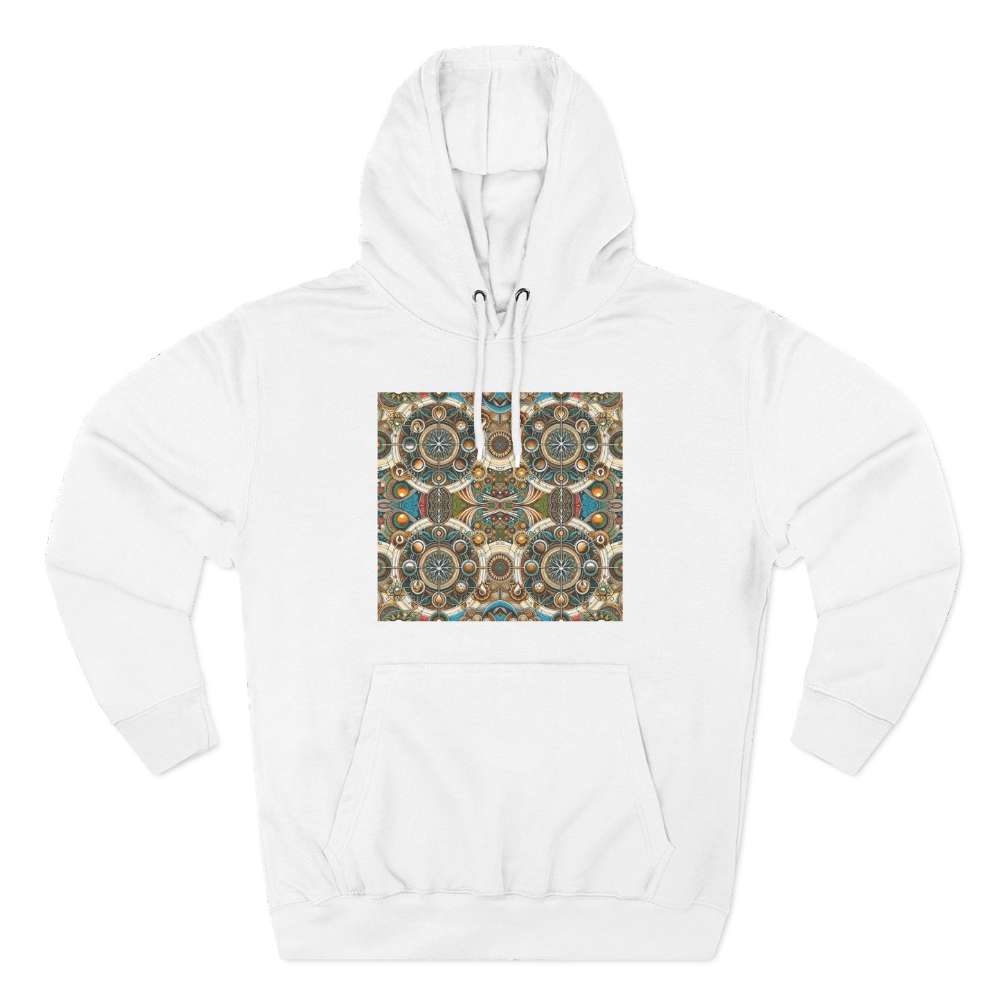 Fleece Hoodie - Symbol of Life Design