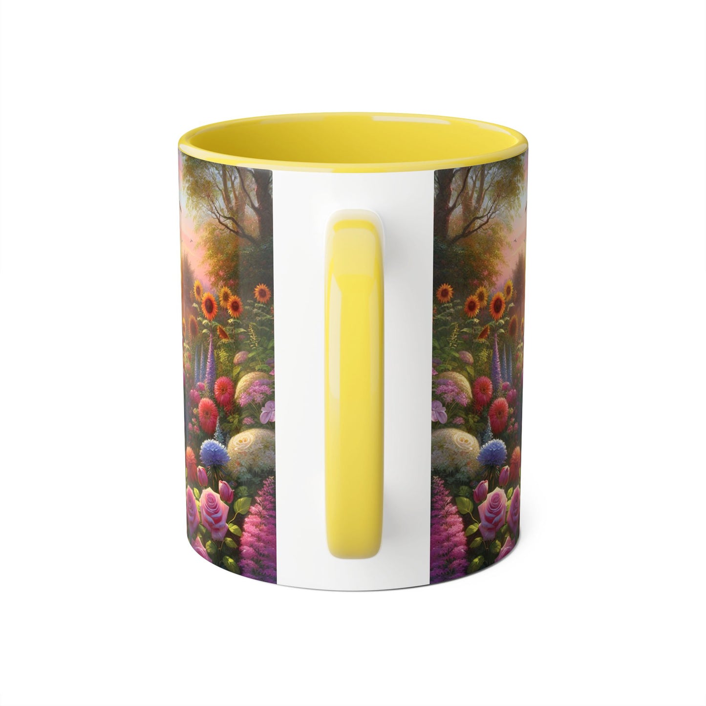Whimsical Dragonfly Accent Mug, Colorful Nature Coffee Cup, Garden Lover Gift, Outdoor Enthusiast Ceramic, Perfect for Spring
