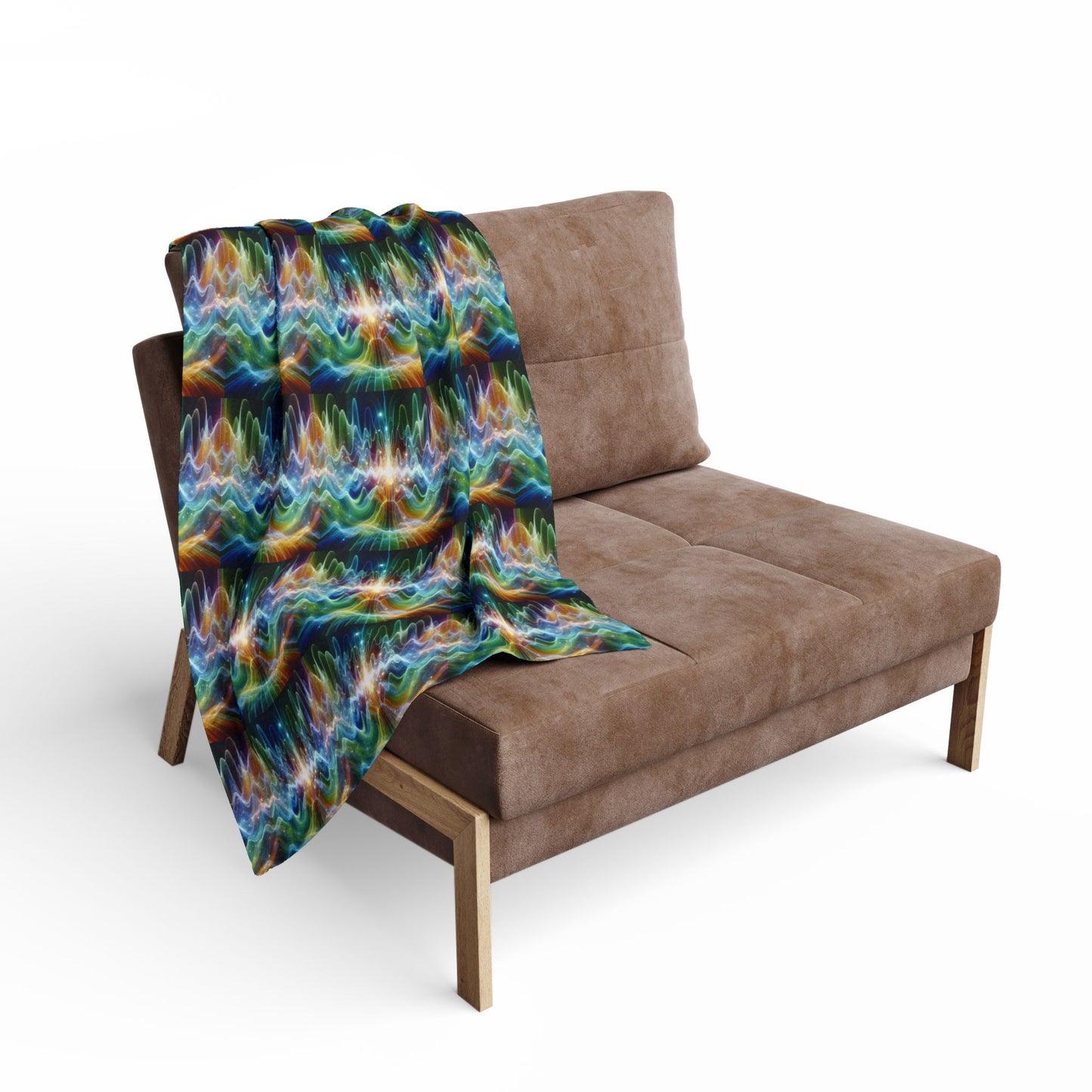 Fleece Blanket - Frequency Waves Design