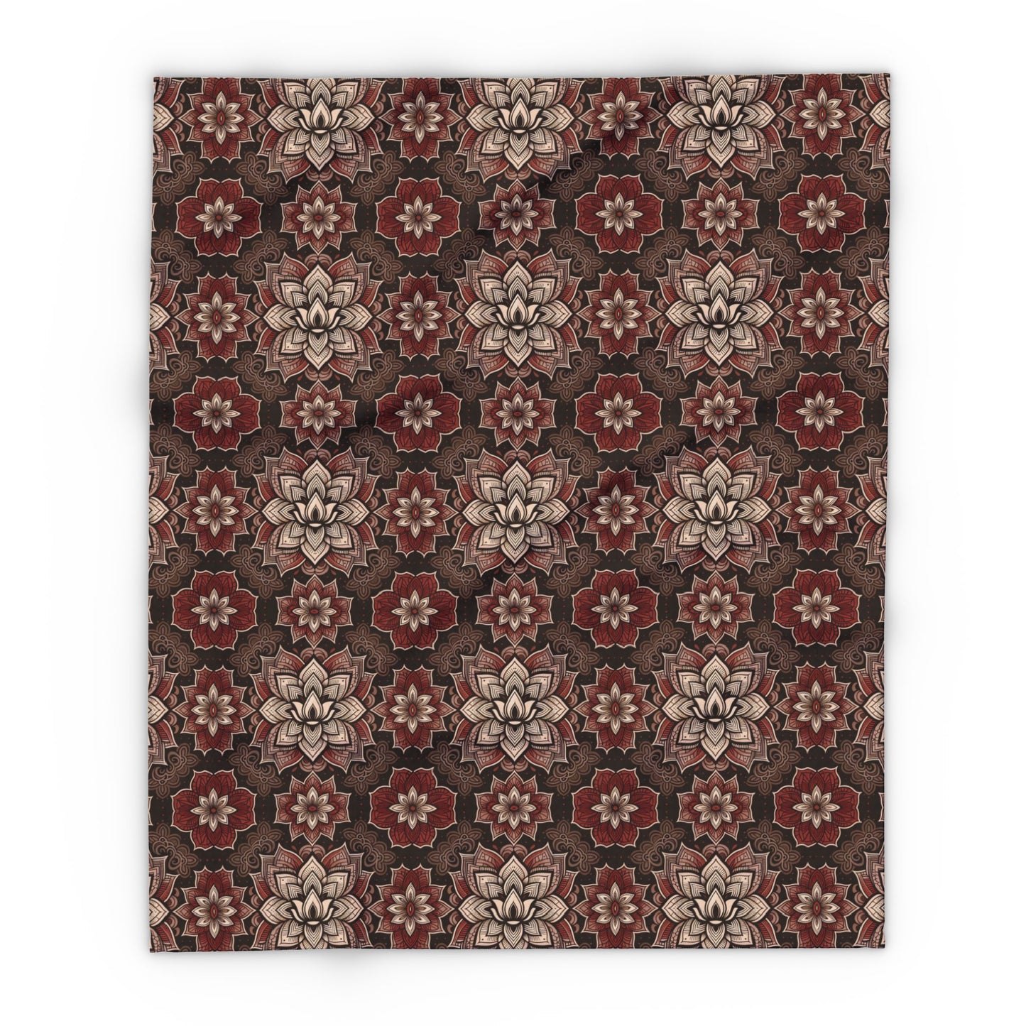 Fleece Blanket with Root Chakra Design