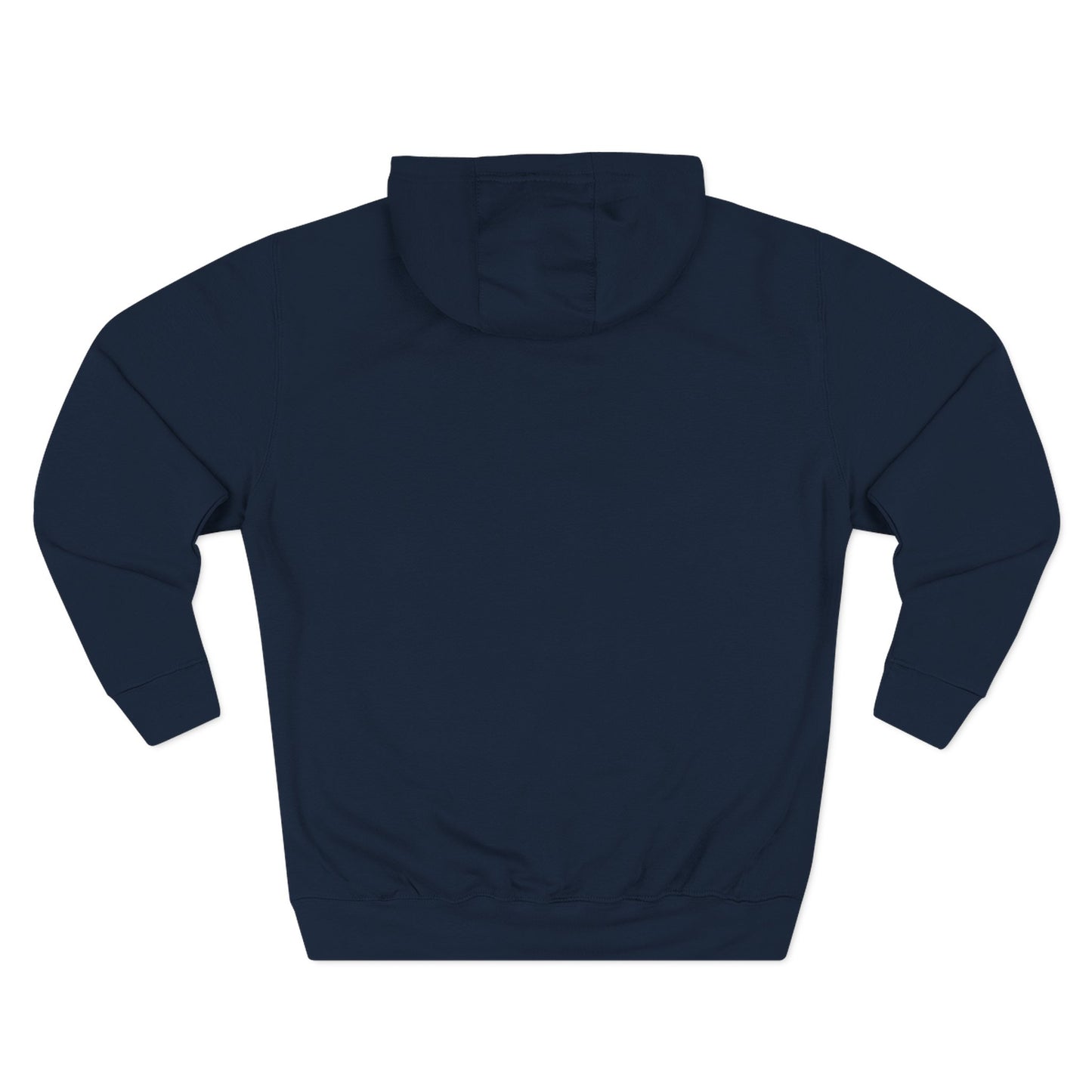 Nature-Inspired Three-Panel Fleece Hoodie for Outdoor Enthusiasts