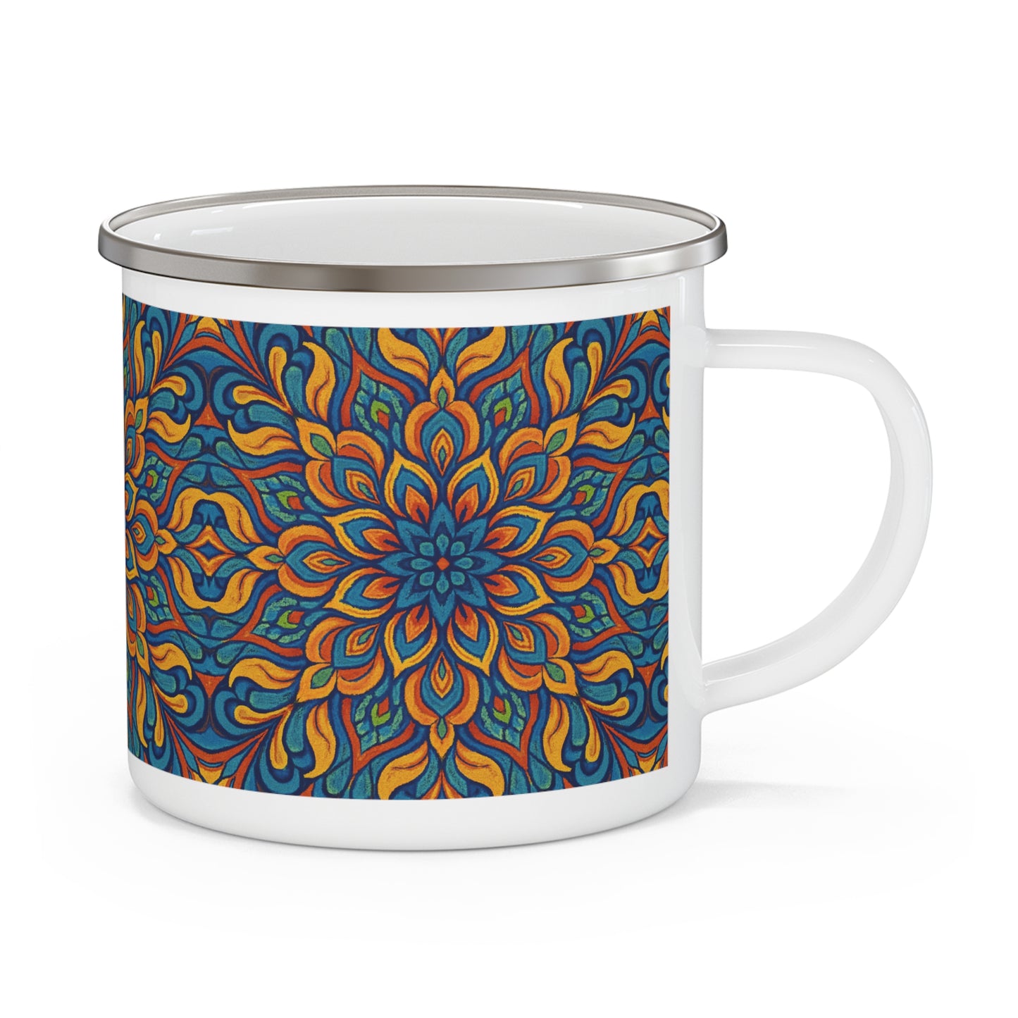 Camping Mug - Kaleidoscope Design