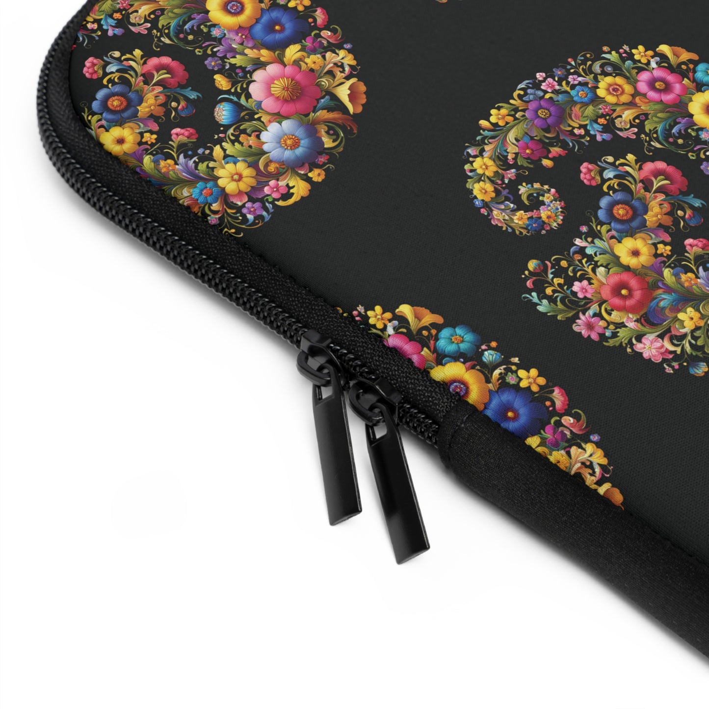 Laptop Sleeve: Floral Swirl