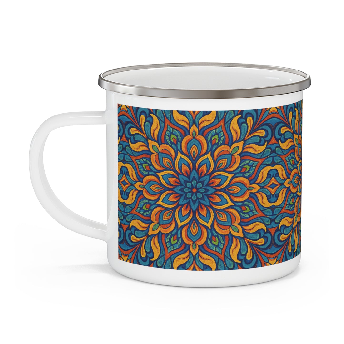 Camping Mug - Kaleidoscope Design