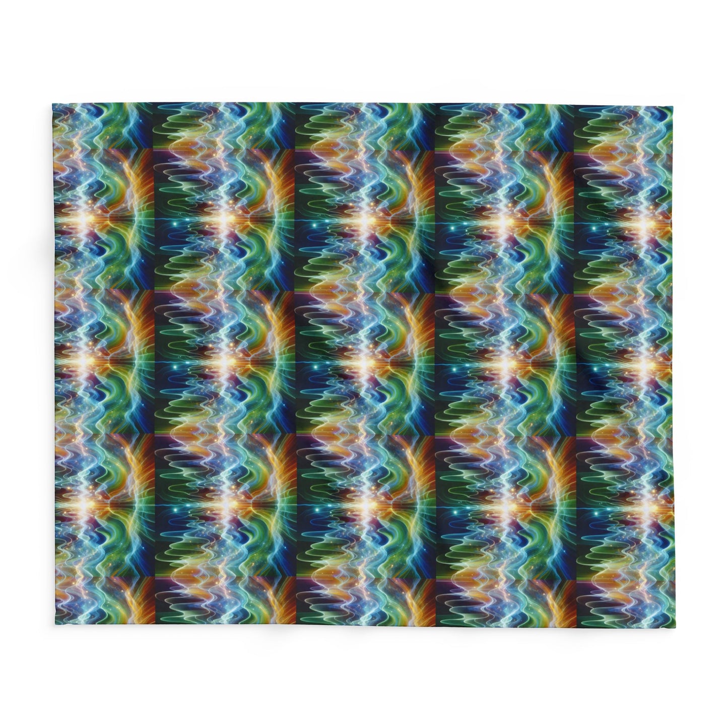 Fleece Blanket - Frequency Waves Design