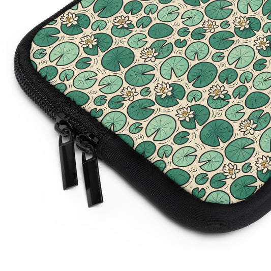 Laptop Sleeve: Lily Pad Design
