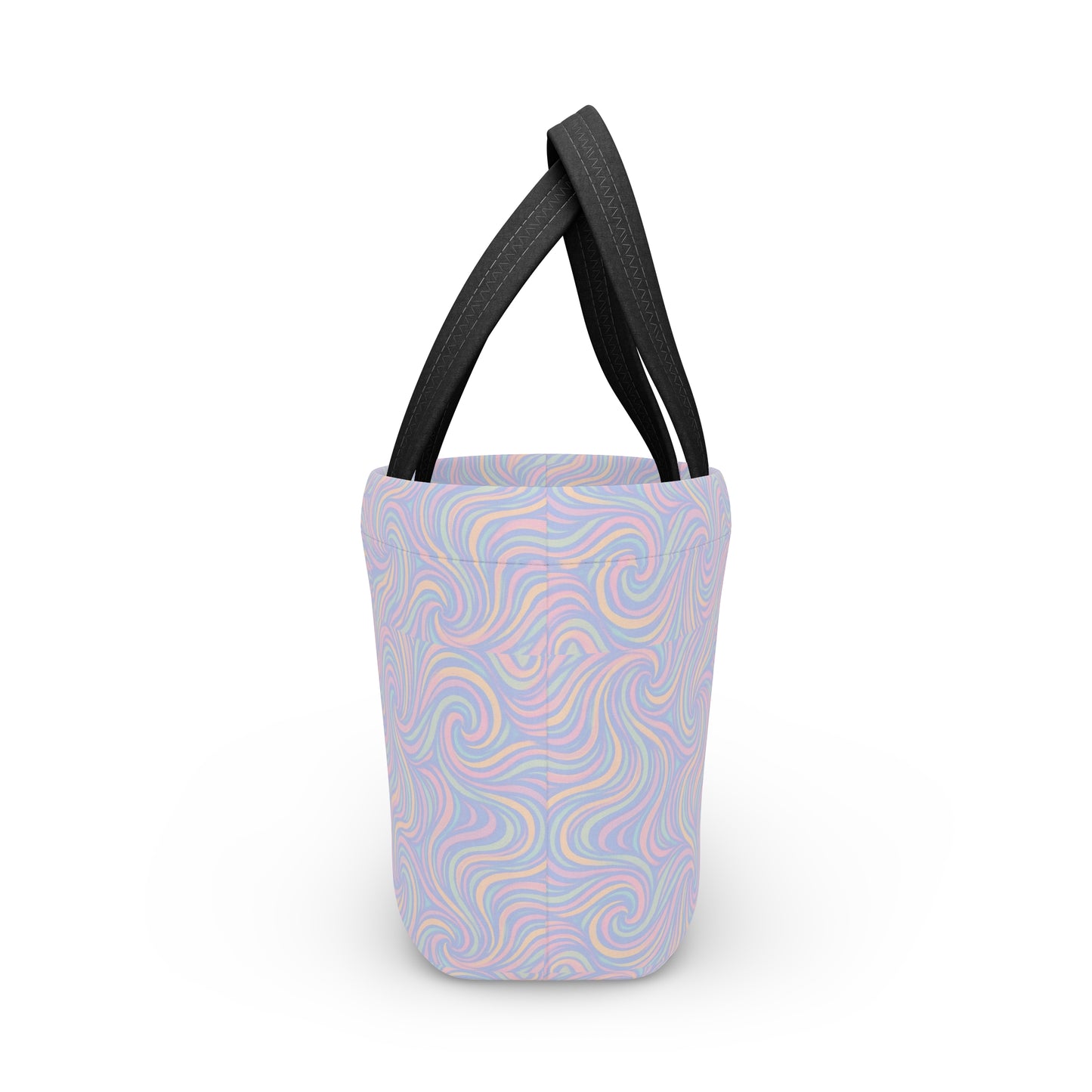 Lunch Bag - Pastel Swirl Print