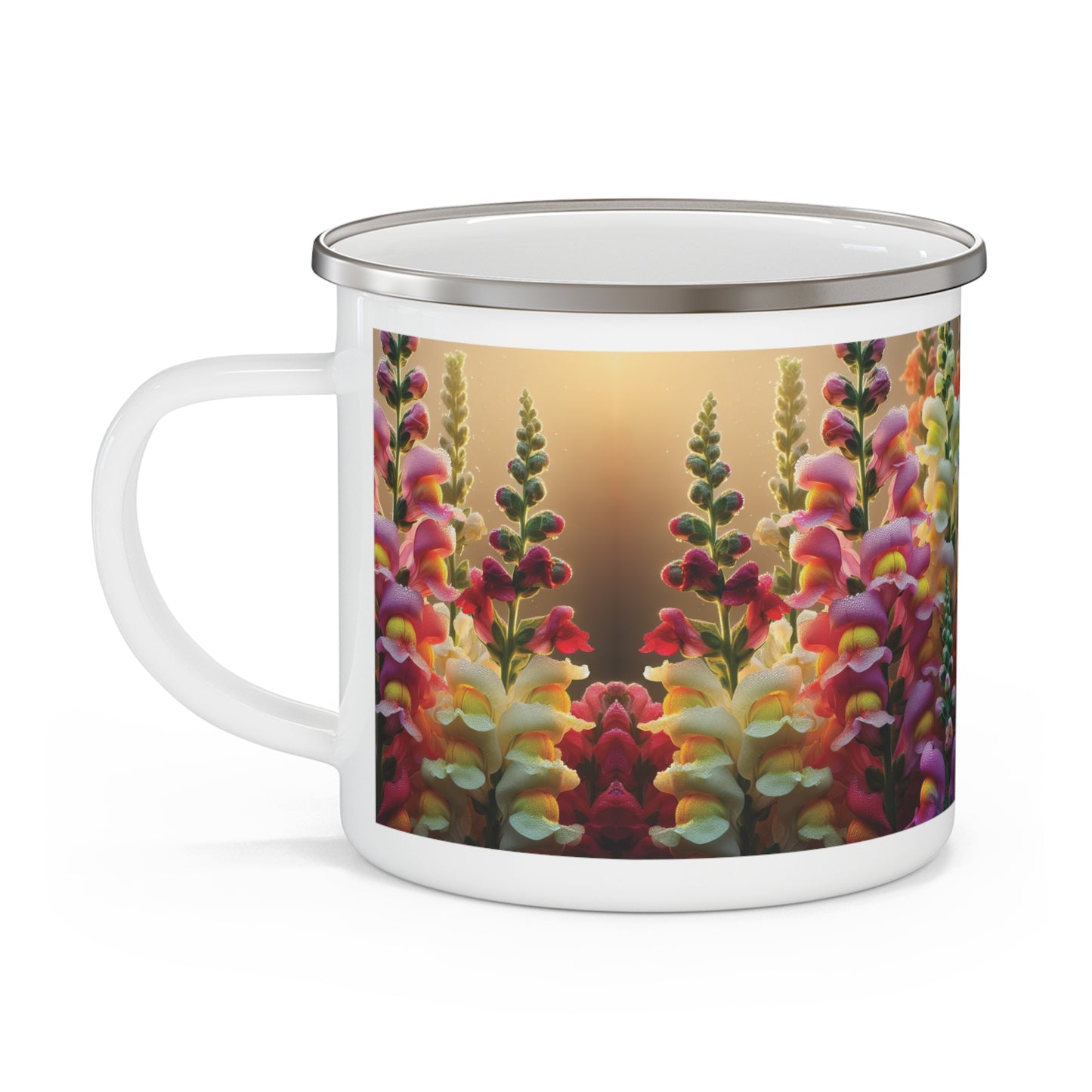 Camping Mug - Snapdragons Design