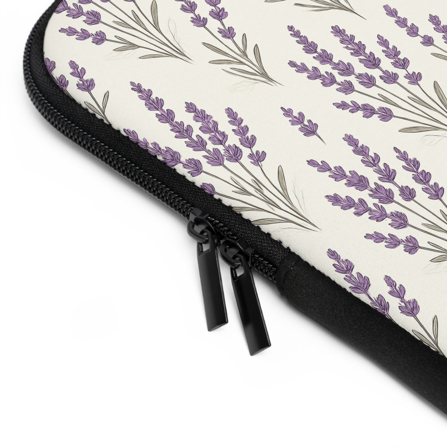 Laptop Sleeve: Lavender Design