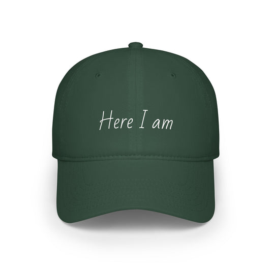 Bold Statement Low Profile Baseball Cap - Casual Accessory for Everyday Style, Gift for Friends, Outdoor Events, Summer Vibes