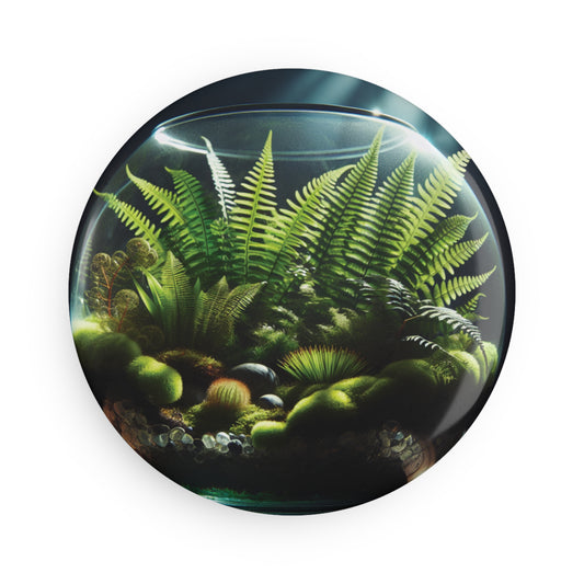Botanical Terrarium Magnet Set - 1 & 10 Pcs Decorative Fridge Magnets