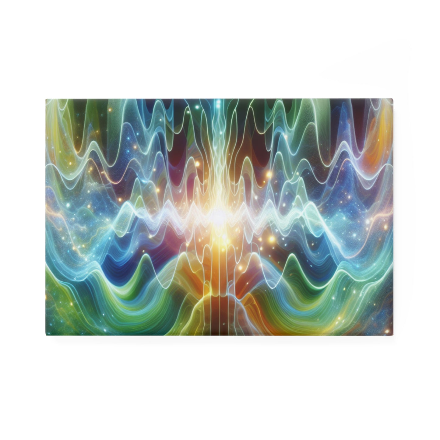 Button Magnet - healing frequency waves, Fridge Magnets, Magnetic Gifts, Rectangle Magnets, Kitchen Decor