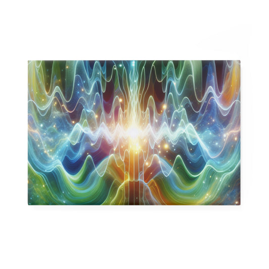 Button Magnet - healing frequency waves, Fridge Magnets, Magnetic Gifts, Rectangle Magnets, Kitchen Decor