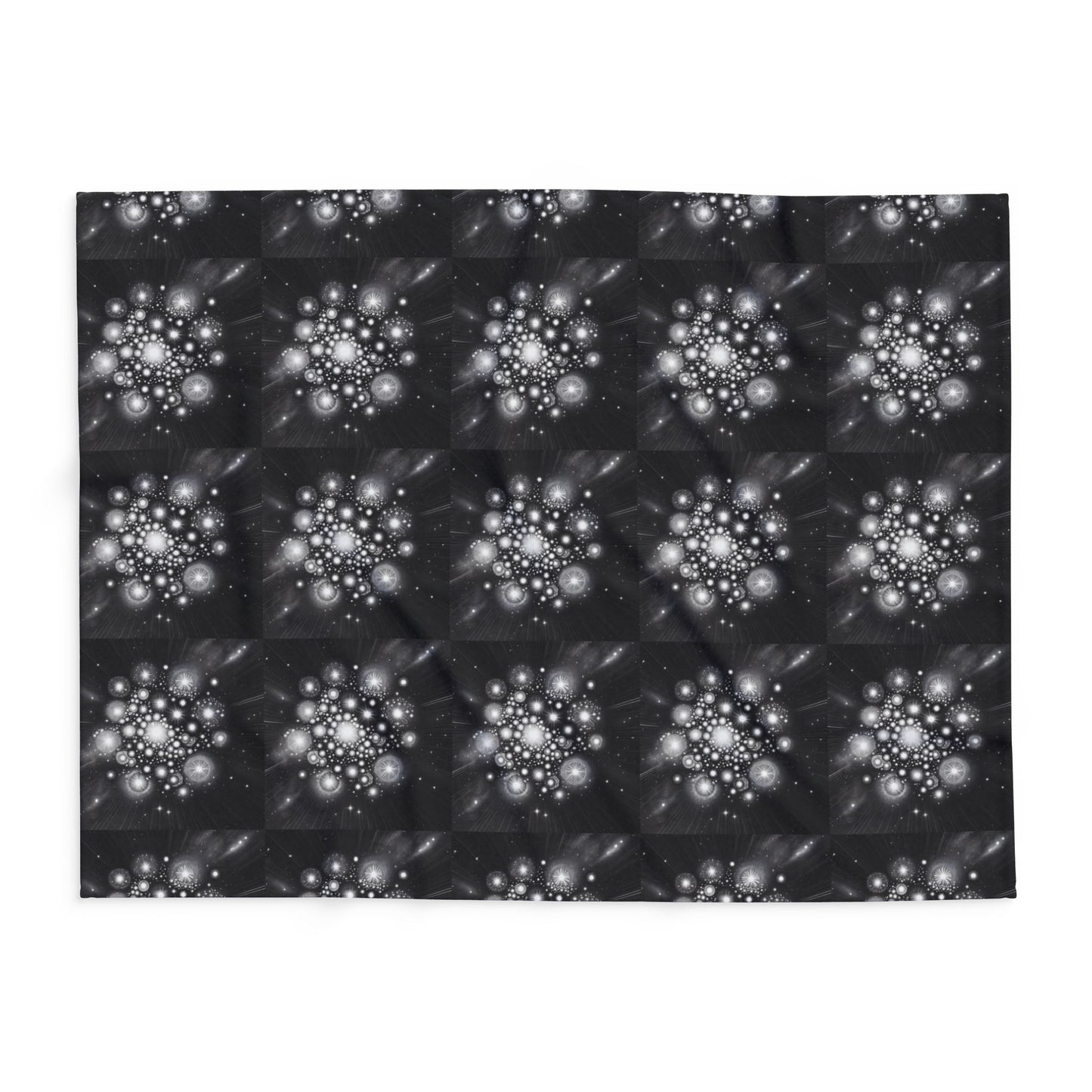 Fleece Blanket - Star Cluster Design