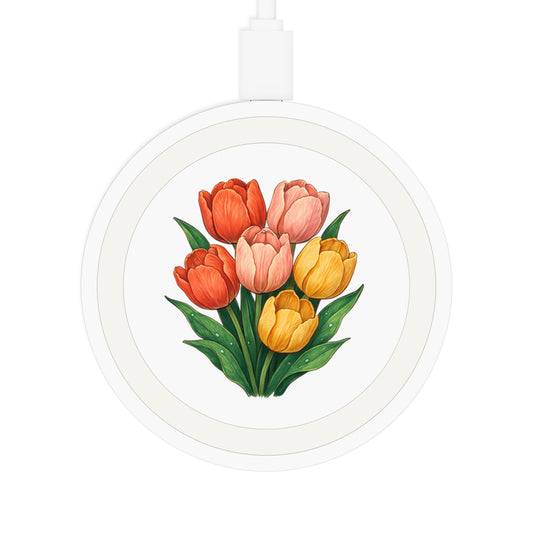 Wireless Charging Pad: Tulip Bundle Design