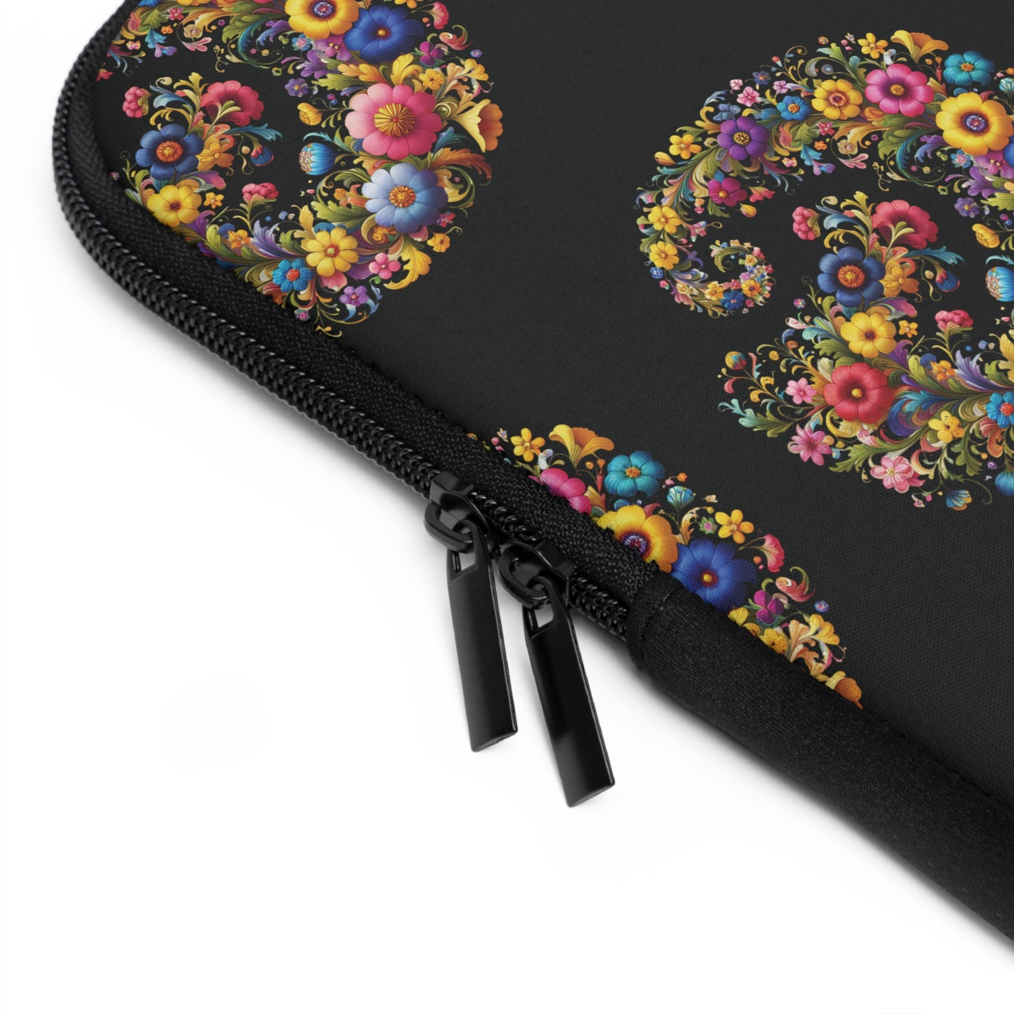 Laptop Sleeve: Floral Swirl