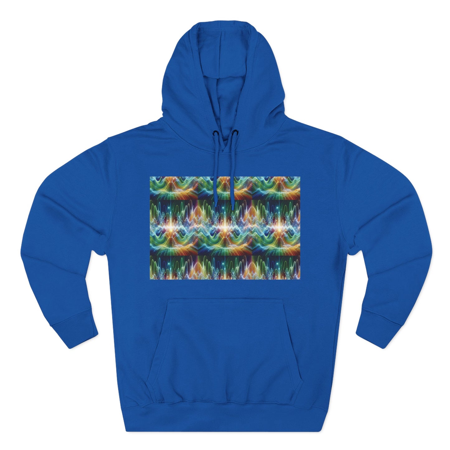 Fleece Hoodie - Frequency Waves Design