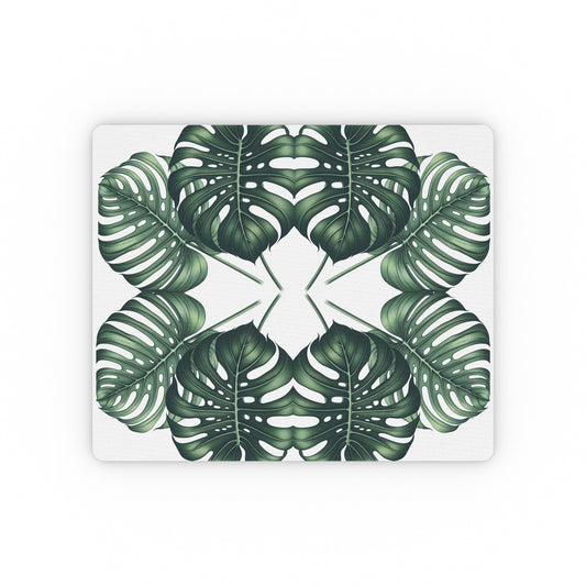 Mouse Pad - Monstera Leaves Design
