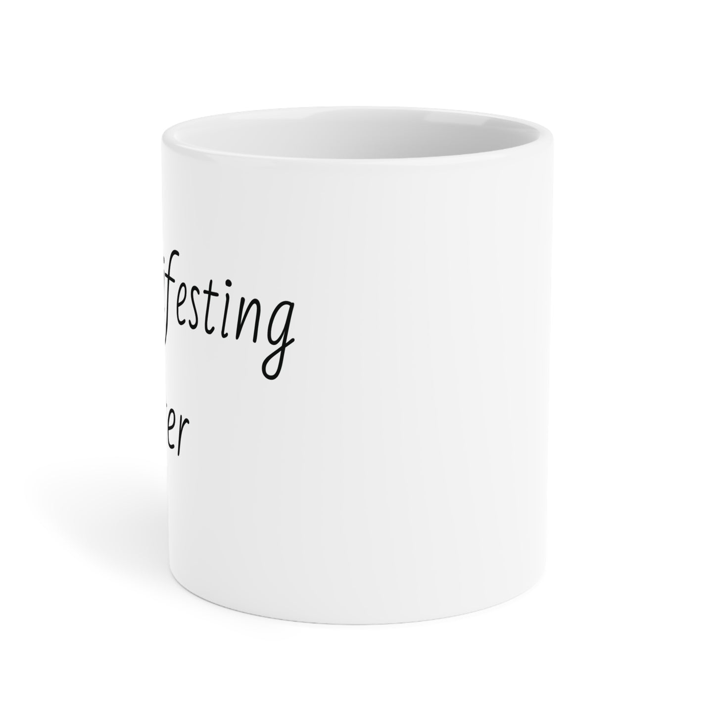 Manifesting Master Ceramic Mug - Inspirational Gift for Spiritual Seekers, Coffee Lover, Motivational Decor, Law of Attraction
