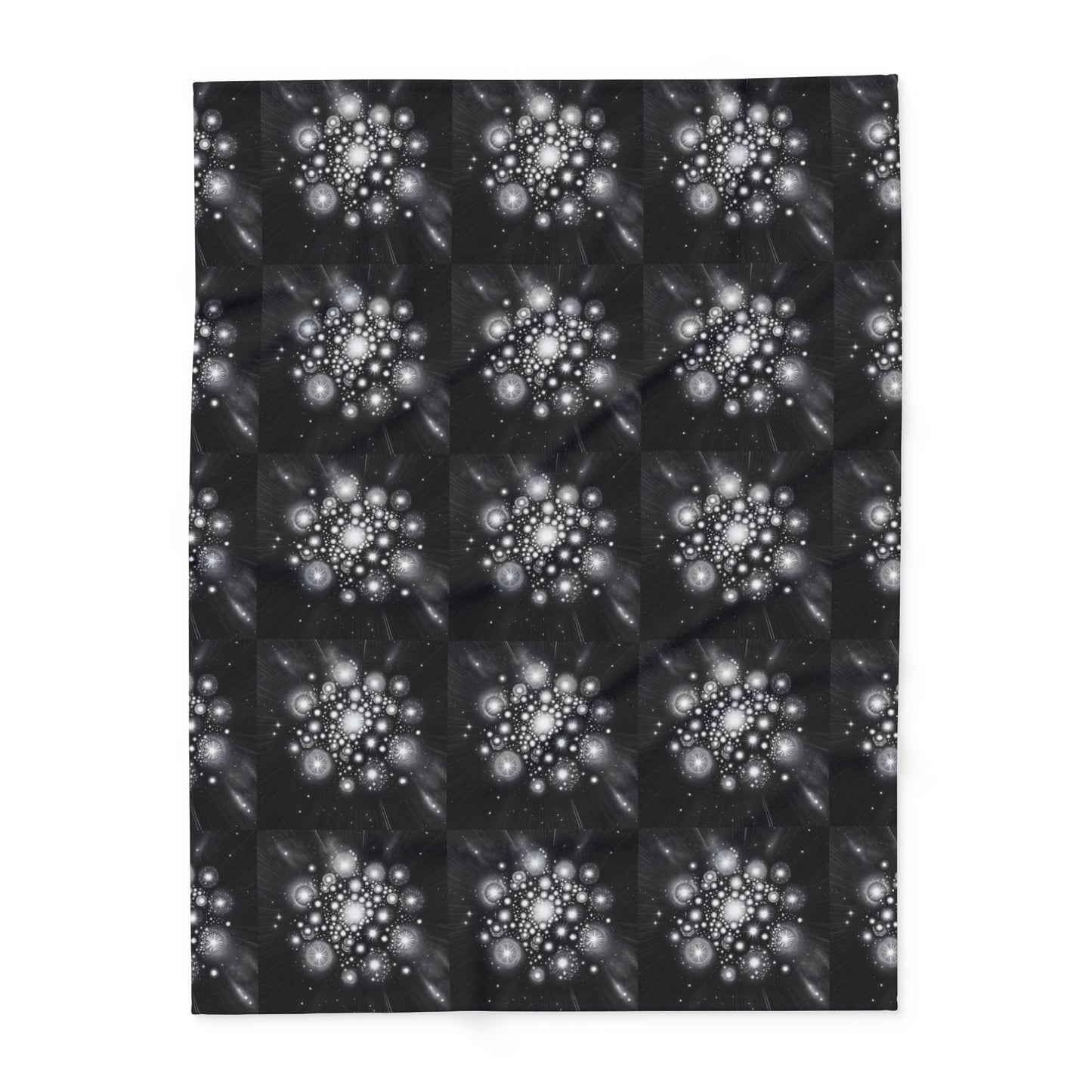 Fleece Blanket - Star Cluster Design