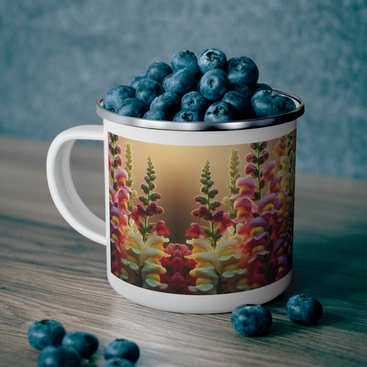 Camping Mug - Snapdragons Design