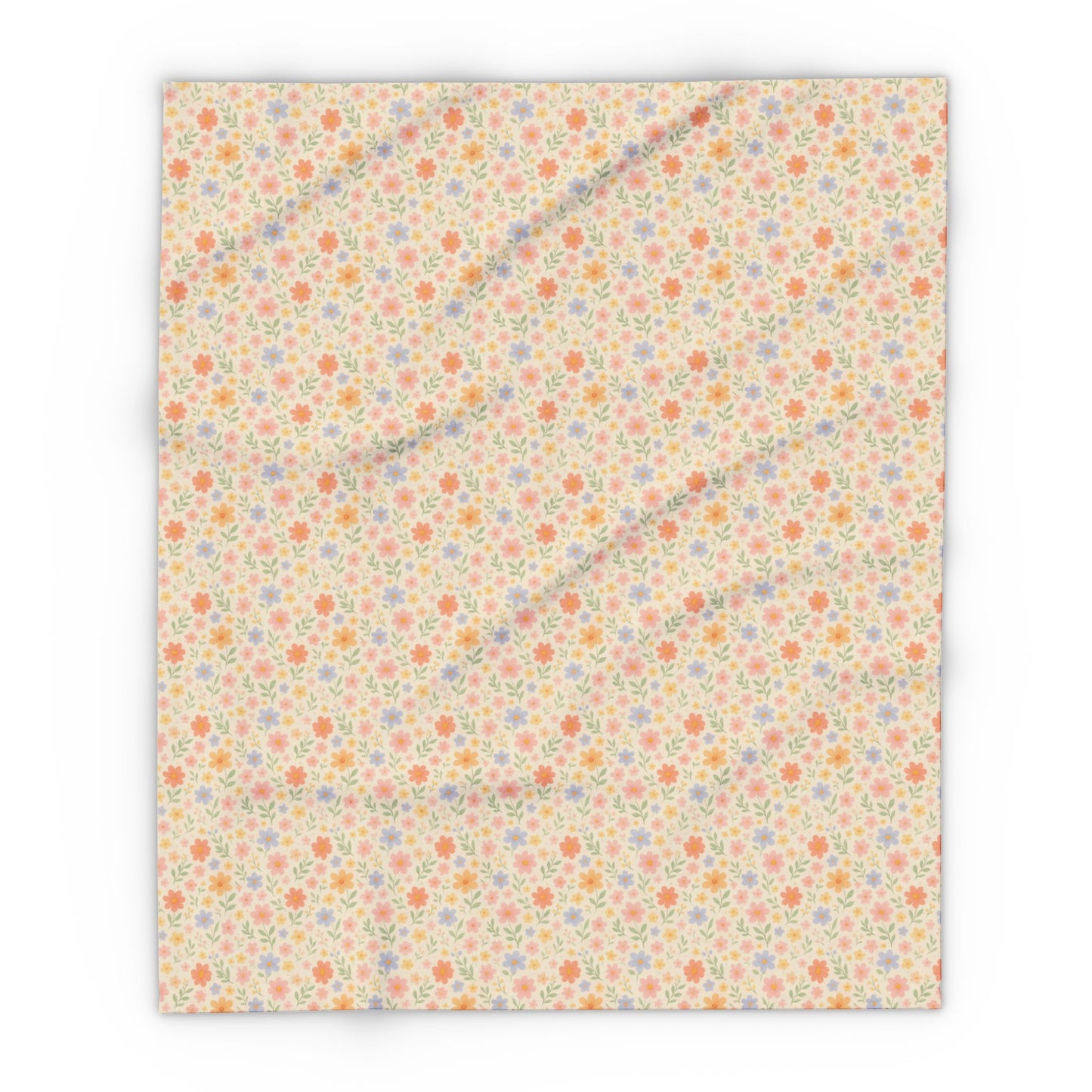 Arctic Fleece Blanket — Cute Floral Cozy Throw