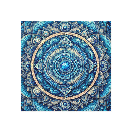 Square Magnet - Throat Chakra